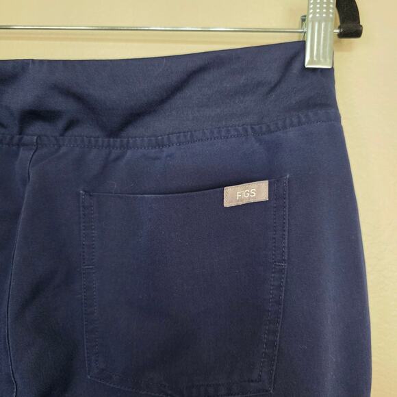 FIGS Technical Collection Scrub Pants Women’s Small Navy Jogger Stretch - Picture 9 of 12
